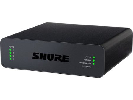 Shure ANI4OUT-XLR 4 Output Dante Mic Line Audio Network Interface Unit Sale