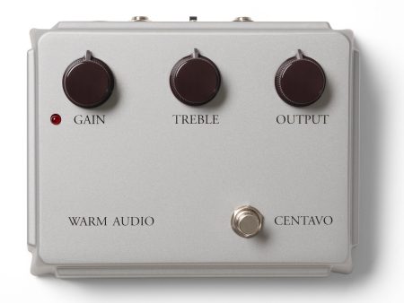 Warm Audio CV-S Centavo Limited Edition Professional Overdrive Pedal (Silver) Supply