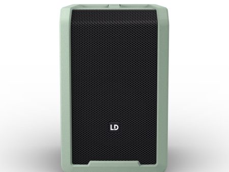 LD Systems ANNY® 8 GN Portable Battery-Powered Bluetooth PA Loudspeaker (Adventure Green) - 8  on Sale