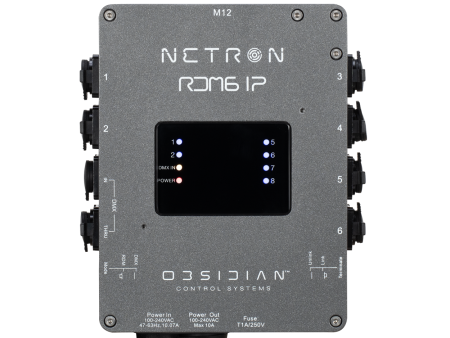 Obsidian RDM6 IP IP65 6 Port RDM Splitter Online Hot Sale