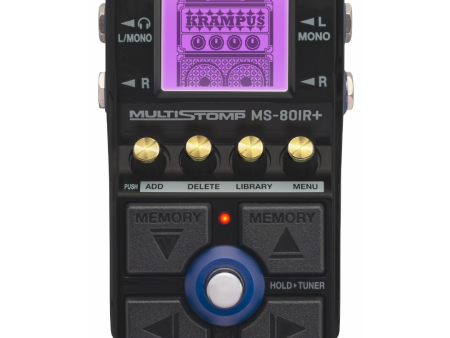 Zoom MS-80IR+ Multistomp Multilayer IR Pedal Hot on Sale