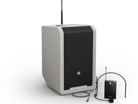 LD Systems ANNY® 8 BPH B4.7 G Portable Battery-Powered Bluetooth PA Loudspeaker (Urban Grey) - 8  Cheap