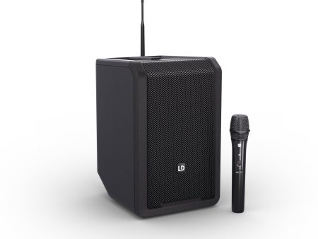 LD Systems ANNY® 8 HHD B4.7 Portable Battery-Powered Bluetooth PA Loudspeaker (Stage Black) - 8  Online now