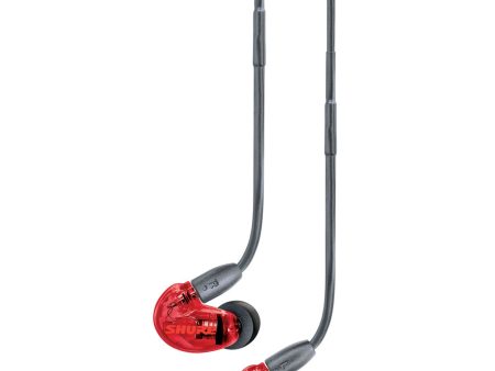 Shure SE215 PRO Limited Edition Sound-Isolating Earphones (Red) Online Sale