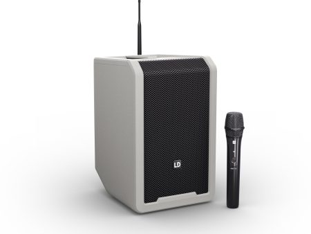 LD Systems ANNY® 8 HHD B4.7 G Portable Battery-Powered Bluetooth PA Loudspeaker (Urban Grey) - 8  For Cheap