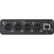 Shure ANI4OUT-XLR 4 Output Dante Mic Line Audio Network Interface Unit Sale