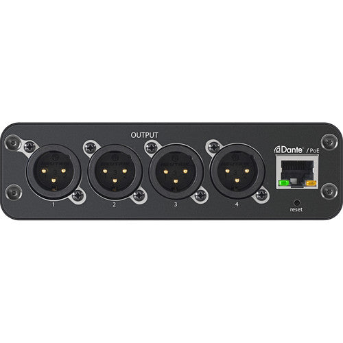 Shure ANI4OUT-XLR 4 Output Dante Mic Line Audio Network Interface Unit Sale