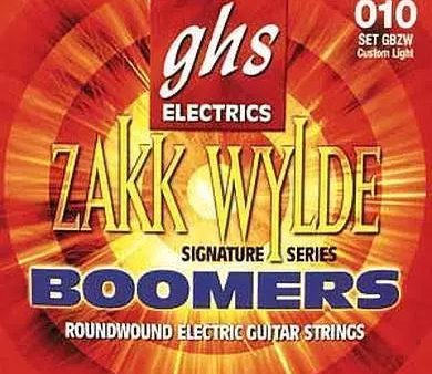 Ghs GBZW Zakk Wylde Boomers 10-60 Electric Strings Online Sale