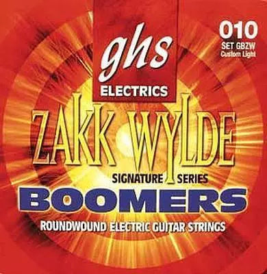 Ghs GBZW Zakk Wylde Boomers 10-60 Electric Strings Online Sale