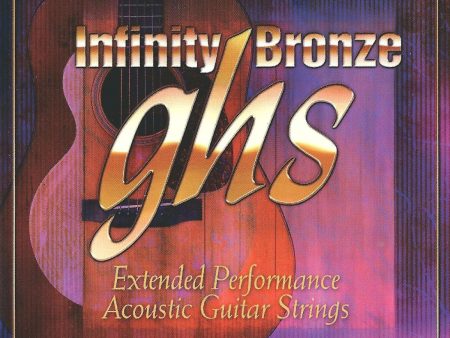 Ghs IB30L Infinity Bronze Acoustic Guitar String Set - Light Online now