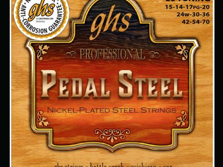 Ghs GB-C6 Boomers Roundwound Electric Pedal Guitar Strings For Discount