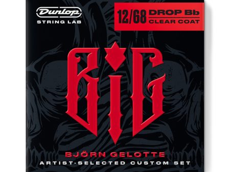 Dunlop BIG1268 Björn Gelotte Artist-Selected Custom Guitar Strings For DROP Bb 12-68 For Cheap