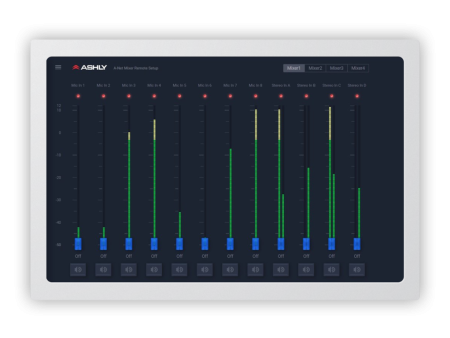 Ashly AQUATOUCH-7W Touch Screen AquaConbtrol for AquaControl DSP - 7  Online now