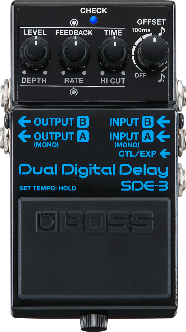 Boss SDE-3 Dual Digital Delay Guitar Effects Pedal Online Hot Sale