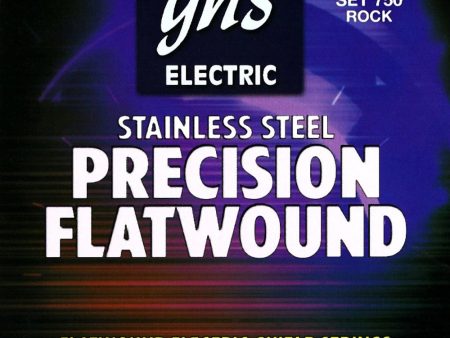 Ghs GHS750 Precision Flatwound Stainless Steel Guitar String Set - Ultra Light Sale