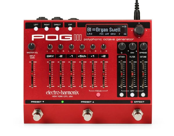 Electro-Harmonix POG3 Polyphonic Octave Pedal on Sale