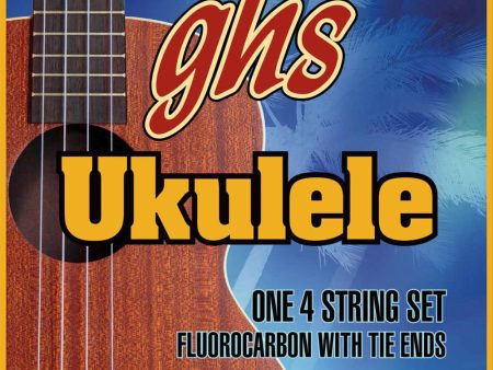 Ghs H-20 Fluorocarbon Ukulele Strings for Soprano Concert on Sale