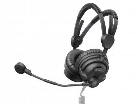 Sennheiser HMD 26 Dual-Ear Broadcast Headset With Dynamic Microphone Online now