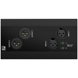 Audac NWP222 B Network Input & Output Panel (Black) Sale