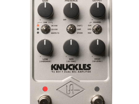 Universal Audio KNUCKLES  92 Rev F Dual Rec Amplifier Pedal For Sale