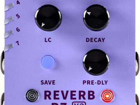 Mooer M723 R7 X2 Stereo Multi Reverb Pedal For Discount