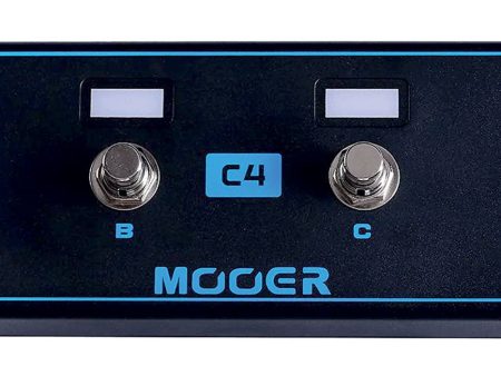 Mooer ASC4 Wireless Footswitch Controller Fashion