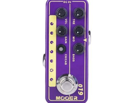 Mooer M019 Micro PreAMP Based on Marshall Plexi 50 on Sale