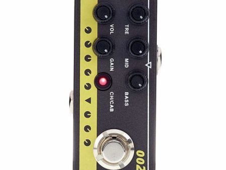 Mooer M002 UK Gold 900 Preamp Pedal Based on Marshall JCM900 Fashion