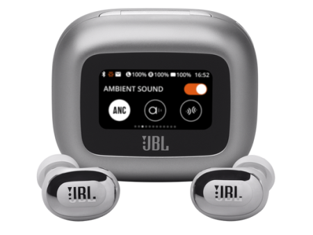 JBL LIVE BUDS 3 Wireless In-Ear Headphones (Silver) For Discount