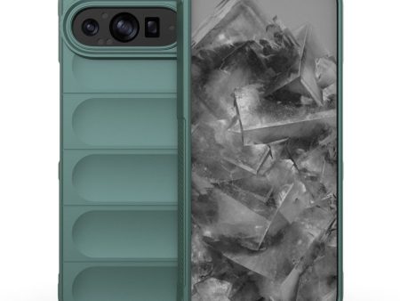 EIDERWOOD Google Pixel 9 Pro XL Fleksibelt Plastik Cover - Grøn Fashion