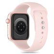 Apple Watch (42 44 SE 45 46 49mm) Tech-Protect Silikone Urrem - Light Pink Sale