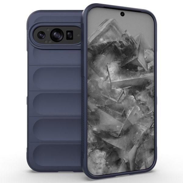 EIDERWOOD Google Pixel 9 Pro XL Fleksibelt Plastik Cover - Mørkeblå Sale