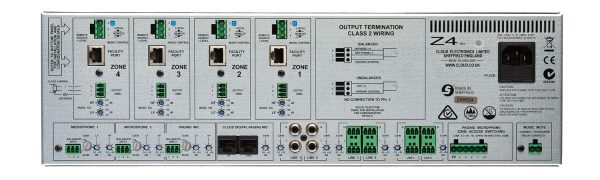 Cloud Electronics Z4MK4 4 Zone Audio Mixer Online Sale