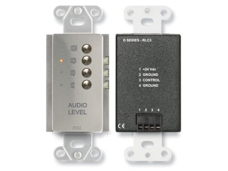 RDL DS-RLC3 Remote Level Control Wall Plate Online Hot Sale