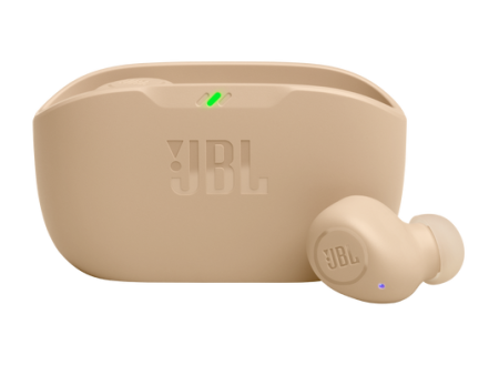 JBL VIBE BUDS Wireless In-Ear Headphones (Beige) Hot on Sale