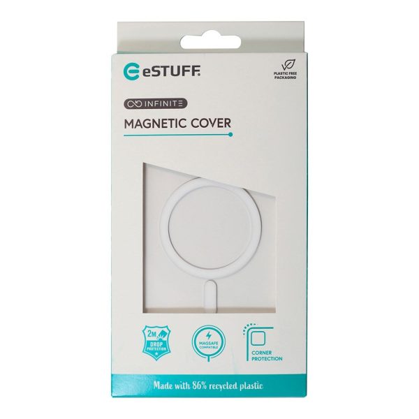 eSTUFF iPhone 16 INFINITE OSLO Hybrid Plastik Cover - MagSafe Kompatibel - Gennemsigtig For Discount