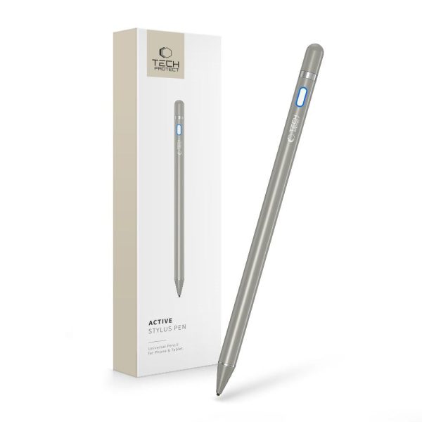 Tech-Protect Active Pen Stylus - Titanium Online Sale