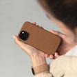 Vonmählen iPhone 16 Pro Like Leather Cover - MagSafe Kompatibel - Brown Online now